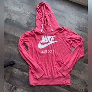 Woman’s Pink Nike Pullover Hoodie